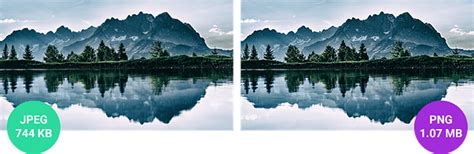 are png's lesser quality than jpgs